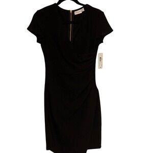 Elegant Black Dress Bisou Bisou little black size size‎ 2 NWT